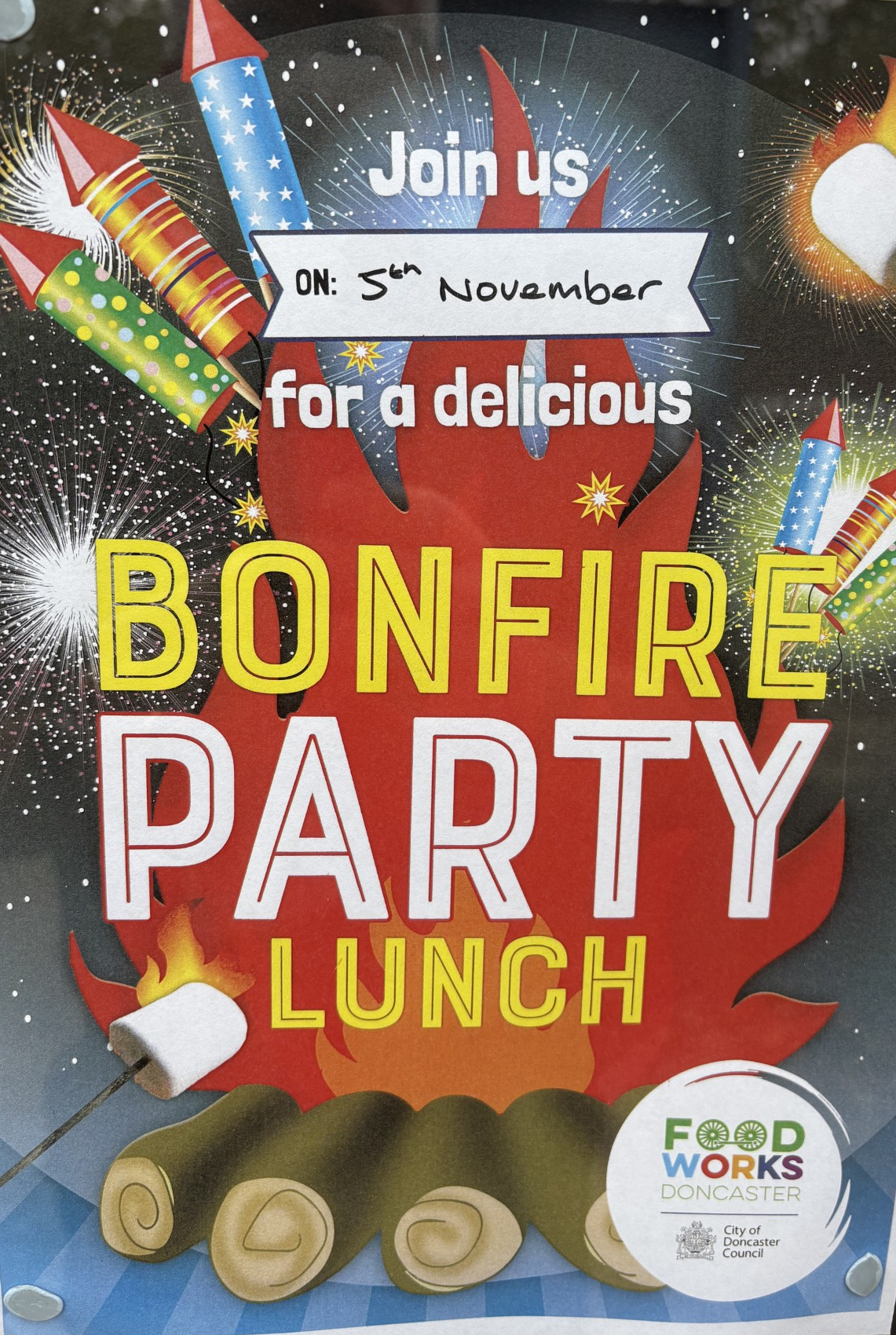 bonfirepartylunch
